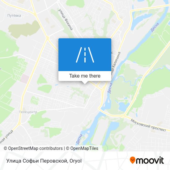 Улица Софьи Перовской map