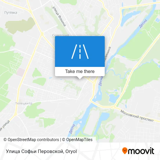 Улица Софьи Перовской map