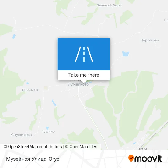 Музейная Улица map