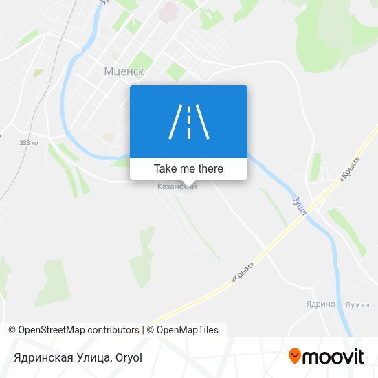 Ядринская Улица map