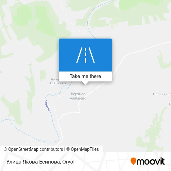 Улица Якова Есипова map