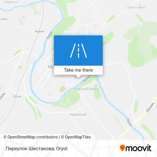 Переулок Шестакова map