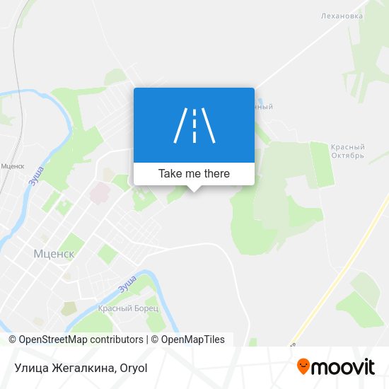 Улица Жегалкина map