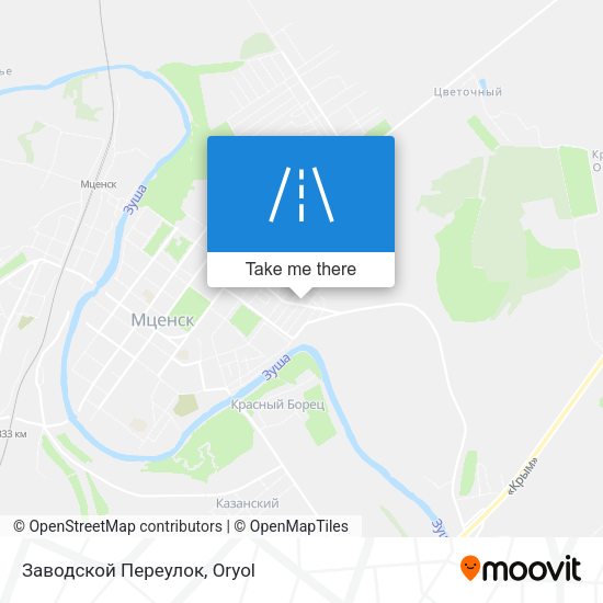 Заводской Переулок map