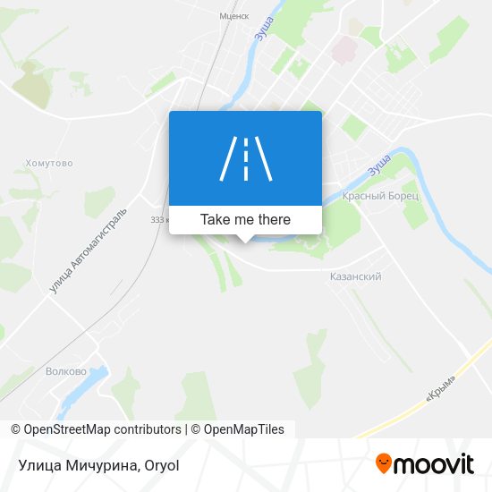 Улица Мичурина map