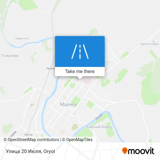 Улица 20 Июля map