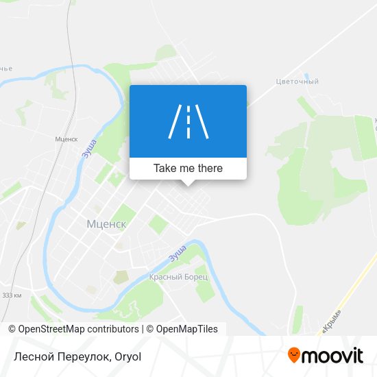 Лесной Переулок map