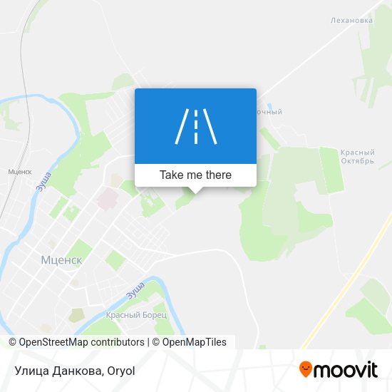 Улица Данкова map