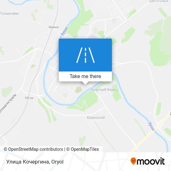 Улица Кочергина map