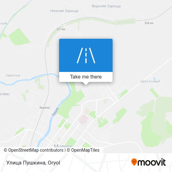 Улица Пушкина map