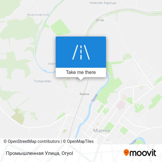 Промышленная Улица map