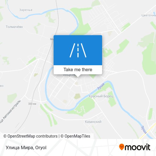 Улица Мира map