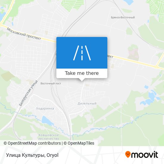 Улица Культуры map