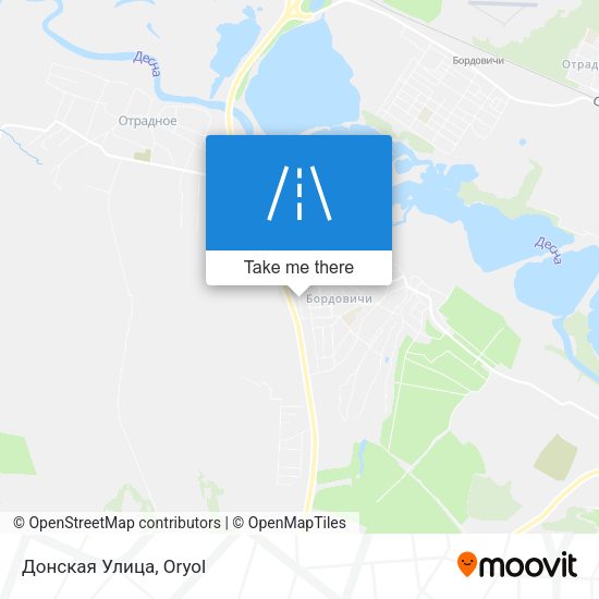 Донская Улица map
