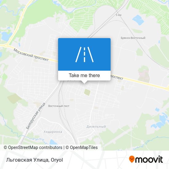 Льговская Улица map