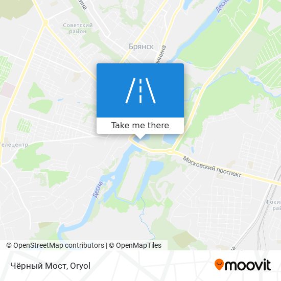 Чёрный Мост map