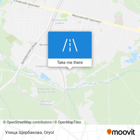 Улица Щербакова map