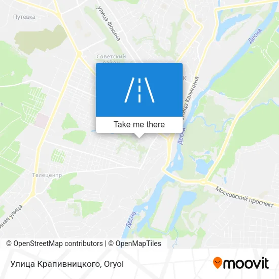 Улица Крапивницкого map