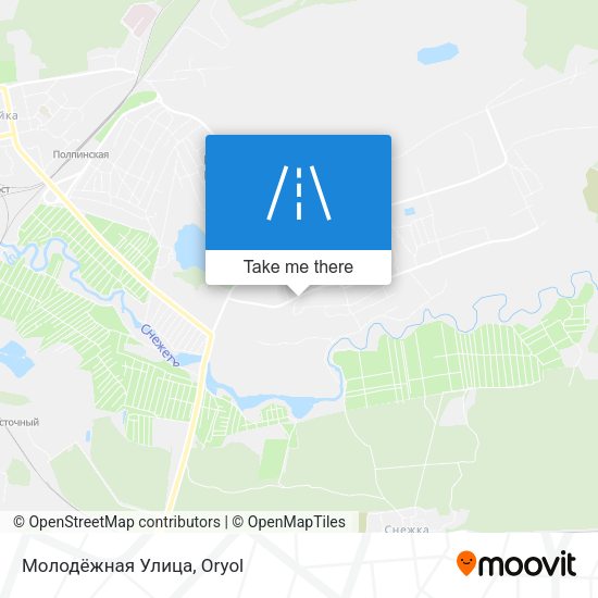 Молодёжная Улица map