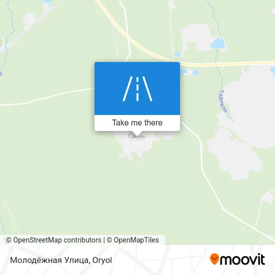 Молодёжная Улица map