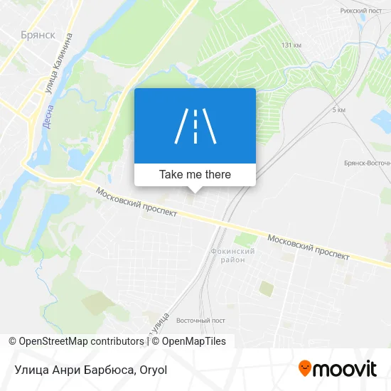 Улица Анри Барбюса map