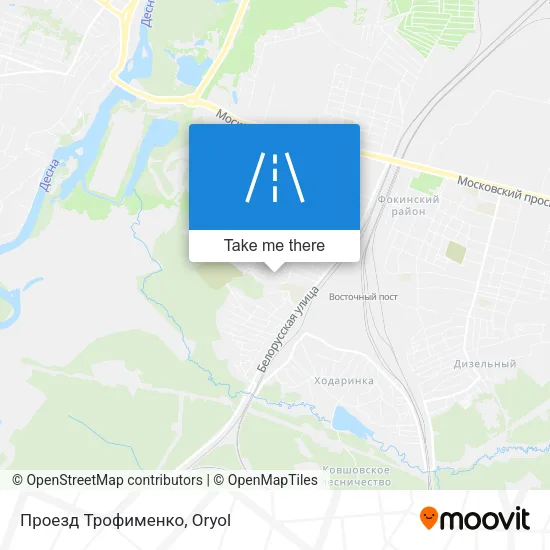 Проезд Трофименко map