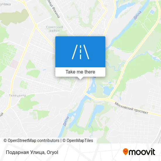 Подарная Улица map