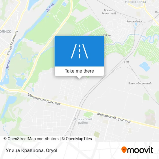 Улица Кравцова map