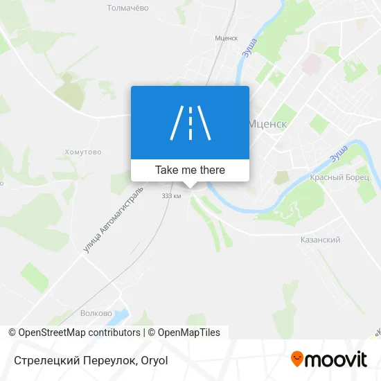 Стрелецкий Переулок map