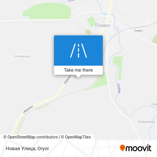 Новая Улица map