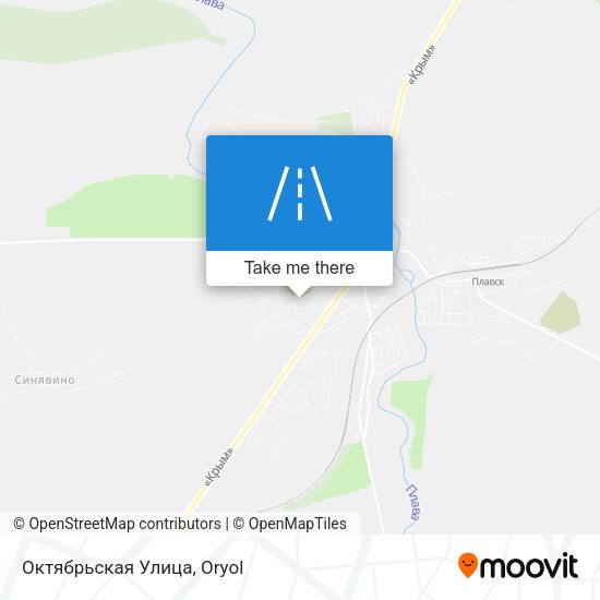 Октябрьская Улица map