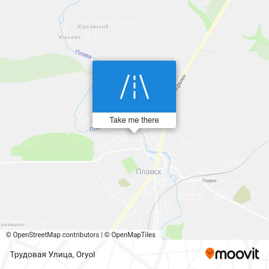 Трудовая Улица map