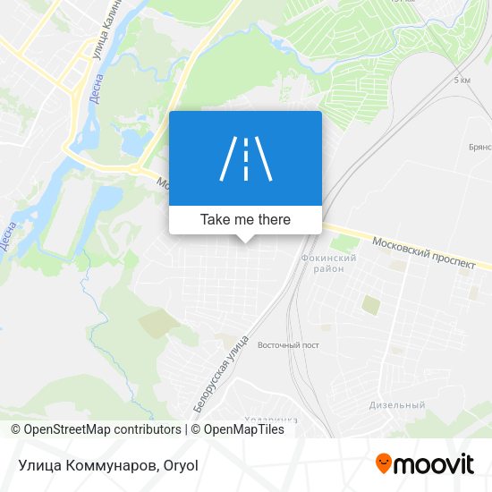 Улица Коммунаров map