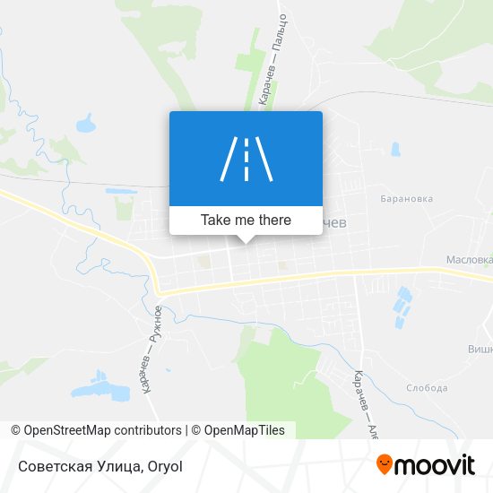 Советская Улица map
