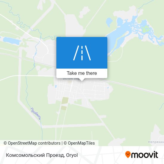 Комсомольский Проезд map