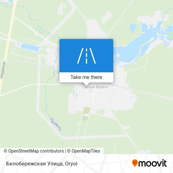 Белобережская Улица map