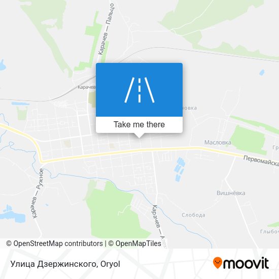 Улица Дзержинского map
