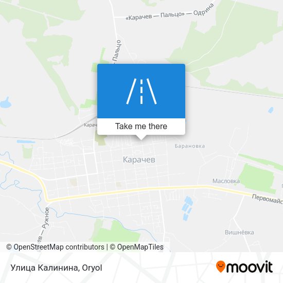 Улица Калинина map