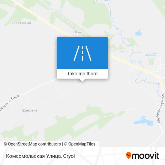 Комсомольская Улица map