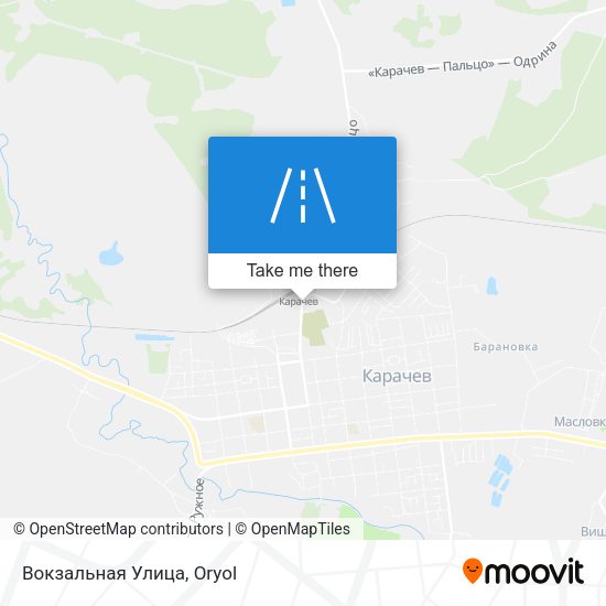 Вокзальная Улица map