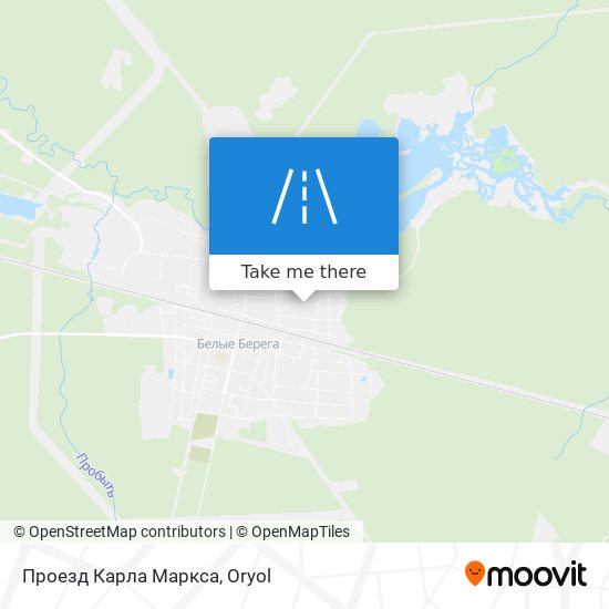 Проезд Карла Маркса map