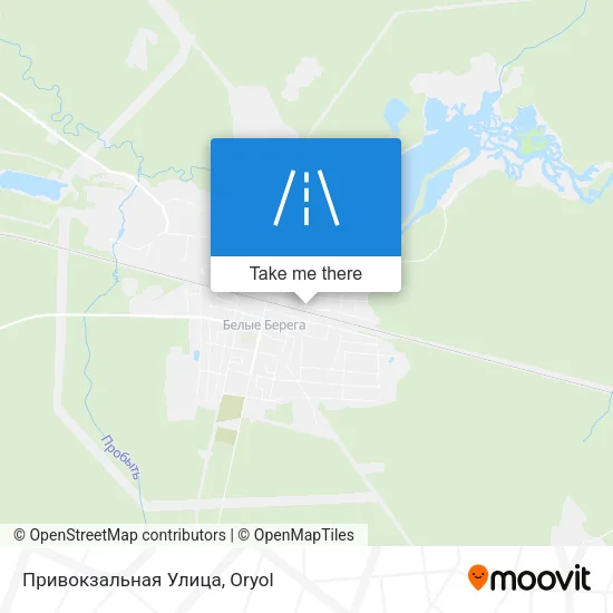 Привокзальная Улица map