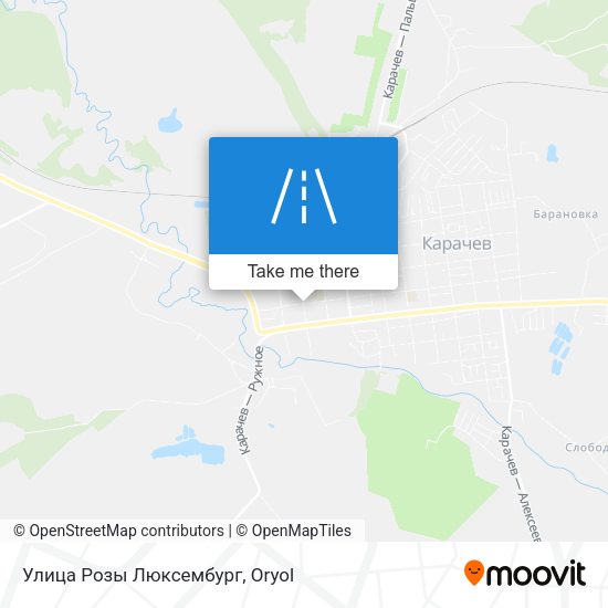 Улица Розы Люксембург map