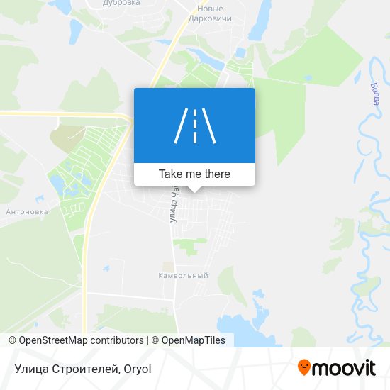 Улица Строителей map