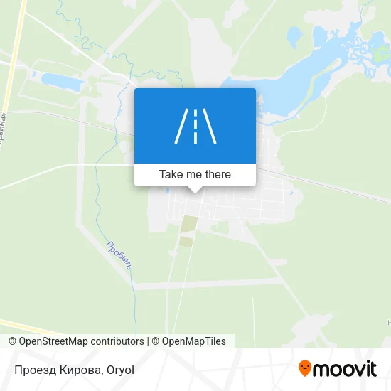 Проезд Кирова map