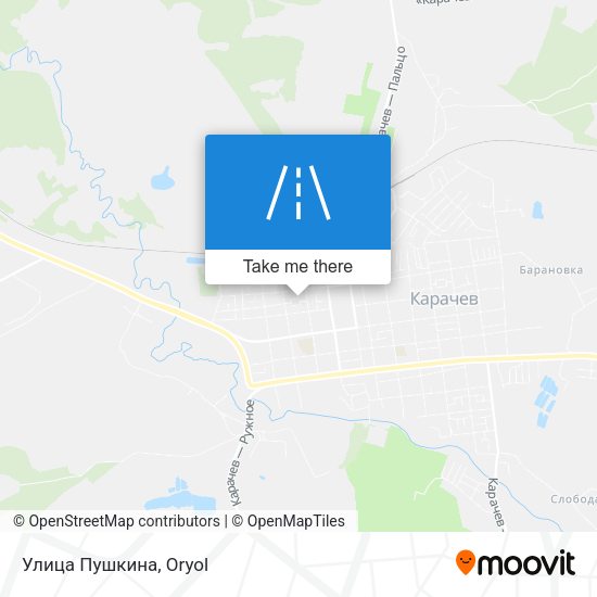 Улица Пушкина map