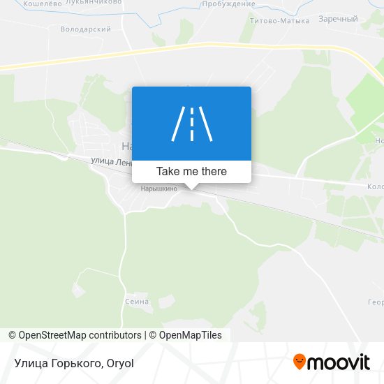 Улица Горького map