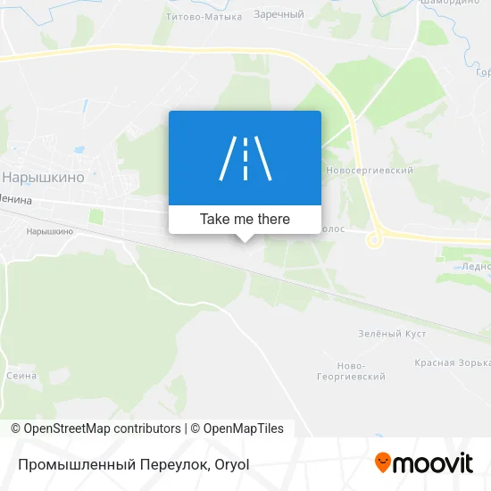 Промышленный Переулок map