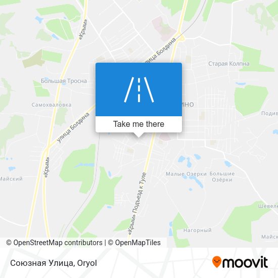 Союзная Улица map