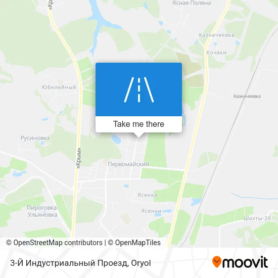 3-Й Индустриальный Проезд map